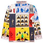Printed Satin Shirt - Multi