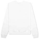 Scribble Printed Sweatshirt - Natural White