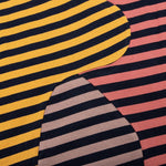 Organic Paneled Stripe Shirt - Yellow/Brown