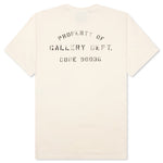 Property Of Stencil Tee - Antique White