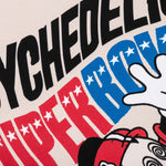 Feature x CRTFD Psychedelic Super Bowl T-Shirt - Natural