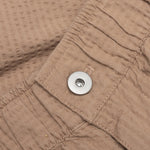 MMQ Seersucker Shorts - Brown