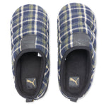 Scuff Flannel Slippers - Green