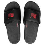 Puma x TMC SoftRide Slides - Black/High Risk Red