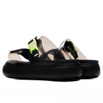 Women's Suede Mayu Sandal - Black/Fizzy Light