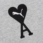 Puma x AMI Graphic Tee - Light Grey Heather