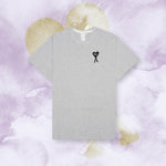 Puma x AMI Graphic Tee - Light Grey Heather