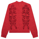 Puma x Aries Knitted Cardigan - Red