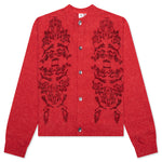 Puma x Aries Knitted Cardigan - Red