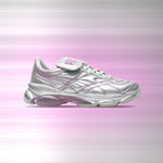 Puma x Dua Lipa Women's Cell King Metallic L - Puma Silver/Byzantium/Pink Lady