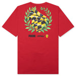 Puma x Joshua Vides Ferrari Tee - Red