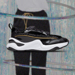 Puma x Charlotte Olympia Women's Rise Nu Trainers - Black