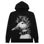 Punk Duck Hoodie - Black