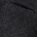 P001 - Black Wash Jacquard Monogram