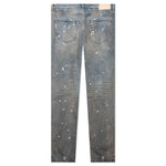Purple Denim P001 - Light Indigo Pant Grey Coated