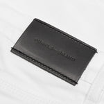 P001 - Optic White Knee Slit