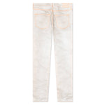 P001 - White Neon Stitch Orange