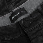 Purple Denim P001 - Worn Grey Black Coated