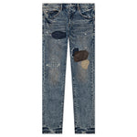 P001 - Worn Indigo Patchwork