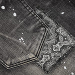 P002 - Bandana Patch Pocket Grey