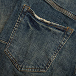 P002 - Distressed Dirty Indigo Blowout