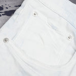P002 - White Coated Dark Hem