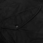 Quilted Bomber Waxed - Black