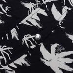 Aiden S/S Shirt Zippers - Palm Tree