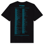 Big Fit T-Shirt Tour Ataraxia - Black