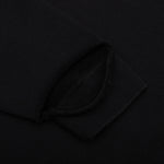 Raf Simons x Smiley Print Destroy Washed Regular Fit Hoodie - Black