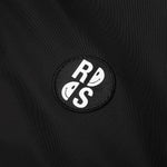 Raf Simons x Smiley Print and Badge Bomber Jacket - Black