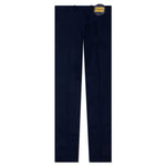 Slightly Flared Pants - Navy