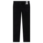 Slim Fit Denim Pant w/Picture Patch - Black