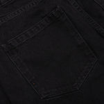Slim Fit Denim Pant w/Picture Patch - Black