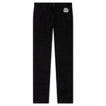 Slim Fit Denim Pant w/Picture Patch - Black