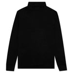 Uni Sous Pull Rollneck Top - Black/White