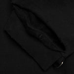 Washed Fit Hoodie - Black