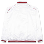 1952 Shiny Raglan Bomber Jacket - White