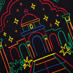 Rainbow Crayon Temple Jersey - Black