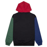 Block Popover Hoodie - Black
