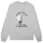 Car Keys L/S Tee - Grey Melange