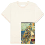 Japanese Print S/S Tee - Beige