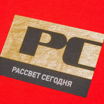 PC Foil Logo L/S Tee - Red