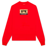 PC Foil Logo L/S Tee - Red