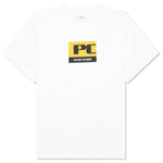 PC Square Box Logo S/S Tee - White