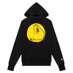 Collapsed Face Hoodie - Black
