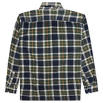 Rebuild by Flannel Shirt Ribbon Shirt - Navy/Black