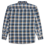 Rebuild by Flannel Shirt Ribbon Shirt - Navy/Yellow