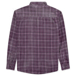 Rebuild Flannel Ribbon Shirt / Reflection - Purple Plaid