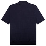 Red Emblem S/S Polo Neck - Navy